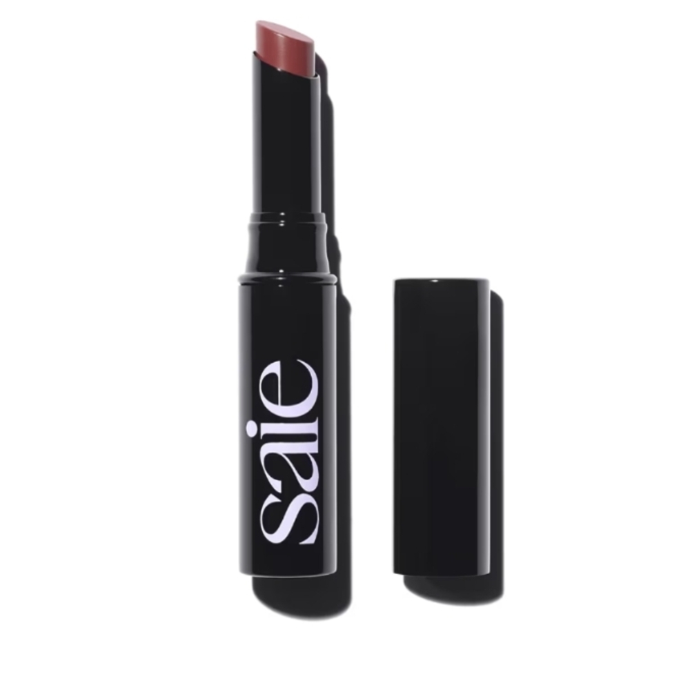 Saie Lipstick in Rich Burgundy